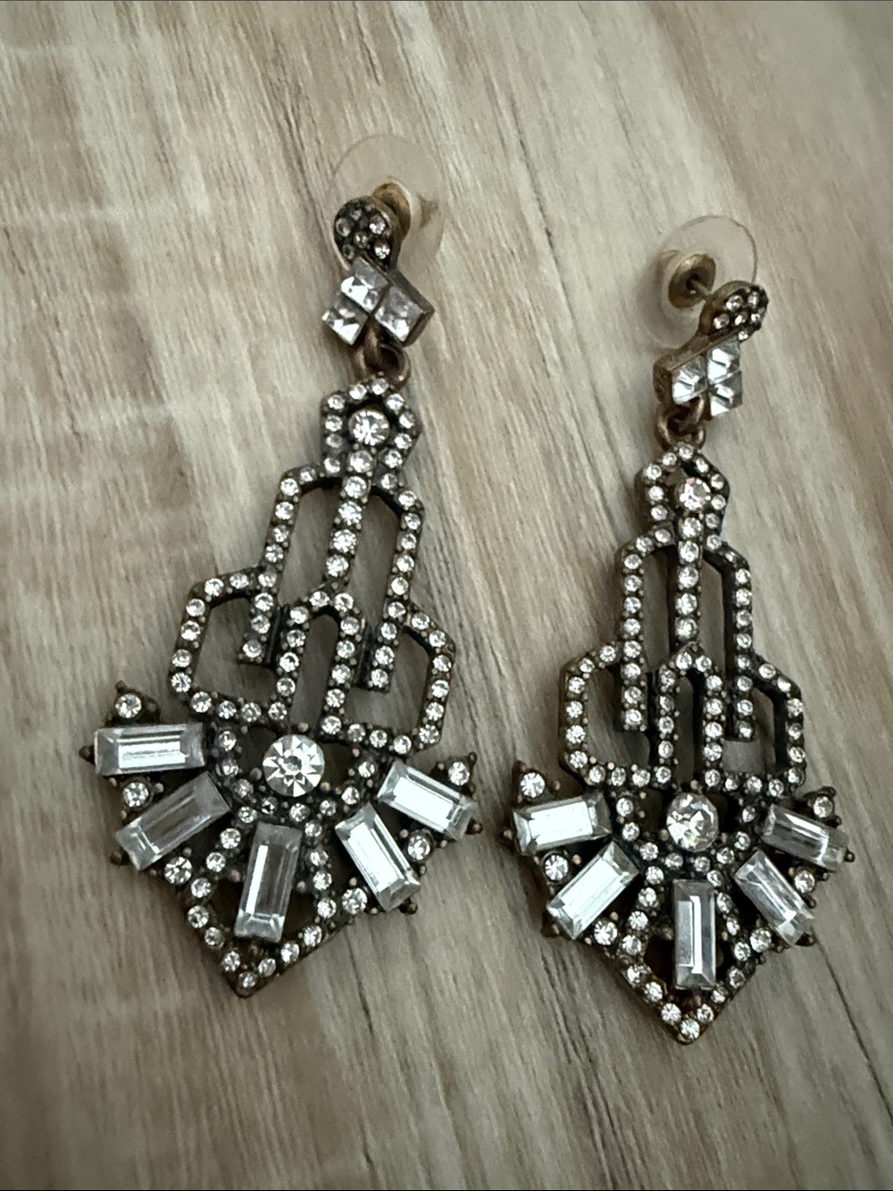 Baublebar Chandelier Rhinestone Drop Earrings